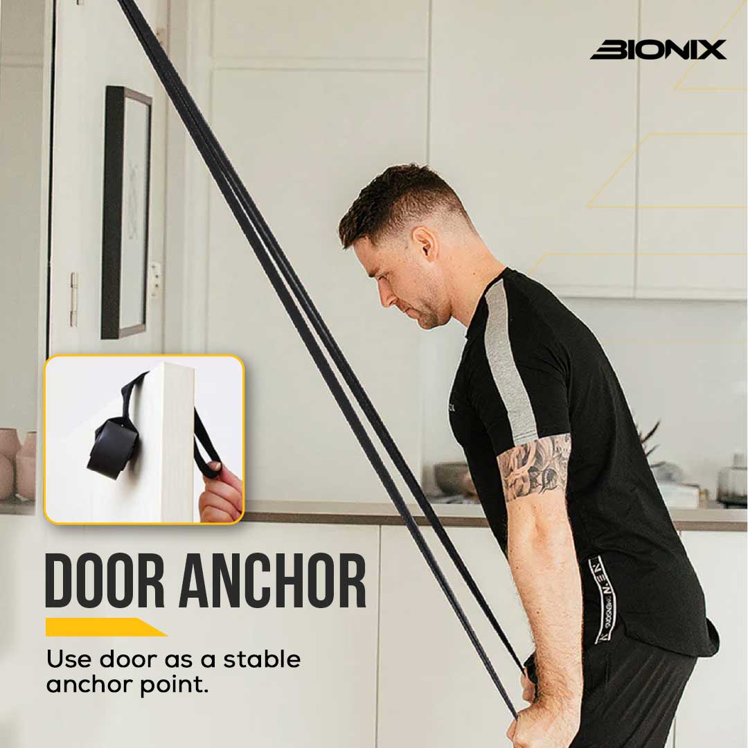 Resistance Band Pull-Up Set Door Anchor.