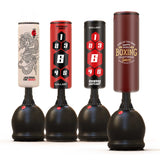 5.5ft Heritage Brown Free-Standing Punchbag Main IMG.