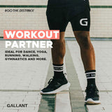 Gallant Sports Socks - 2 Pack WorkOut Partner.