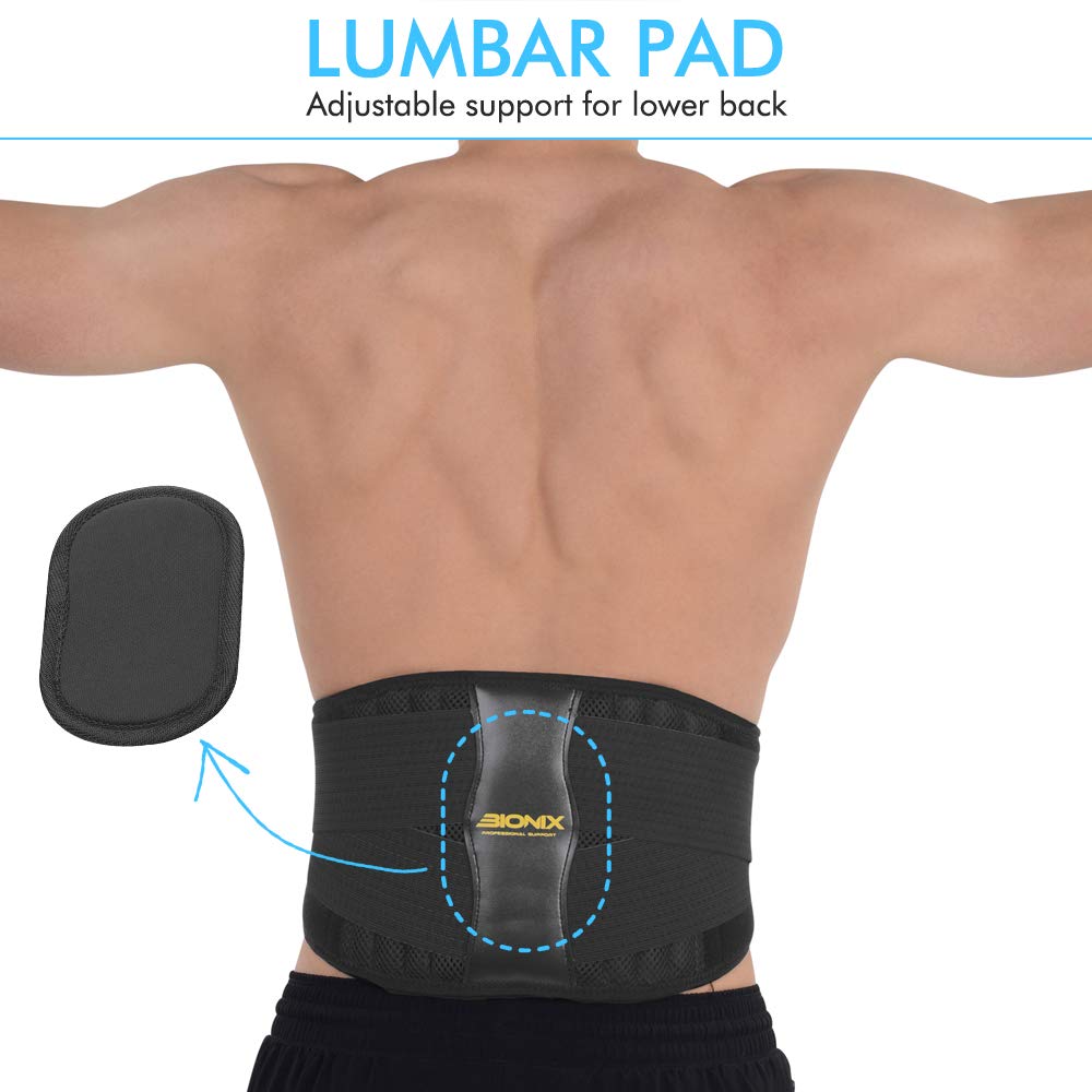 Back Lumbar Support Belt Lumbar Pad.
