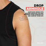 Gallant Drop Armhole Tank Top Drop Armhole.