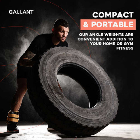 Gallant Ankle Strap Weights Compact And Portable.