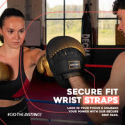 Atomic Series Ultra Lightweight Focus Pad Secure Fit Wrist Straps.