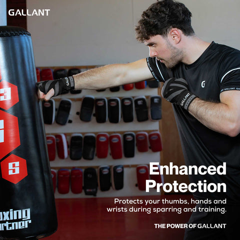 Gallant Heritage Boxing Hand Wraps Enhanced Protection.