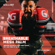 Gallant Heritage Series Boxing Gloves Breathable Mesh Plam.