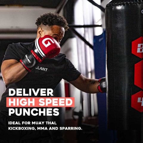 Gallant Heritage Series Boxing Gloves Deliver High Speed Punches.