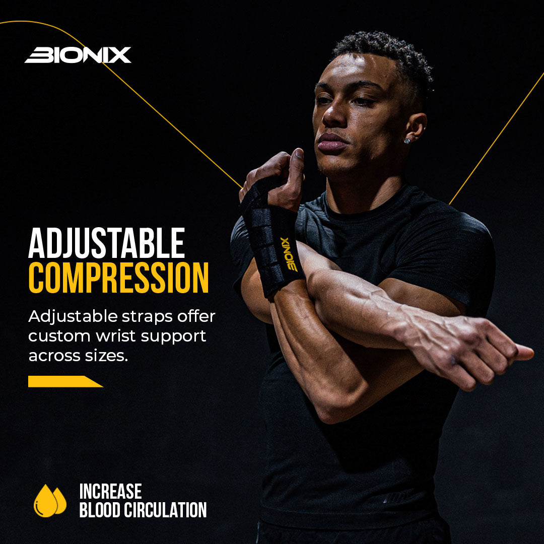 Neoprene Wrist Splint Adjustable Compression .