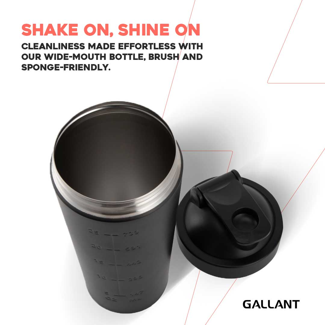 Gallant Protein Shaker Shake On, Shine On.