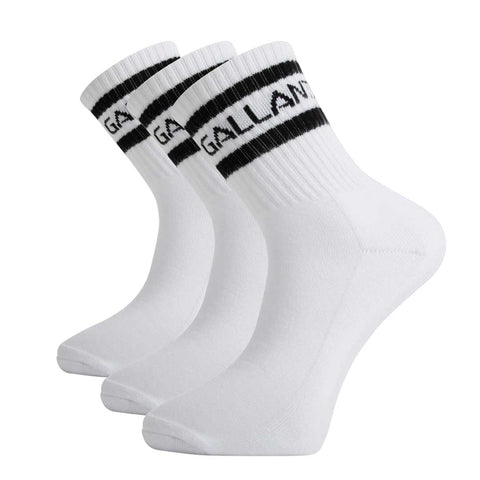 Gallant Sports Socks - 3 Pack Black/Whit. White Main IMG.e