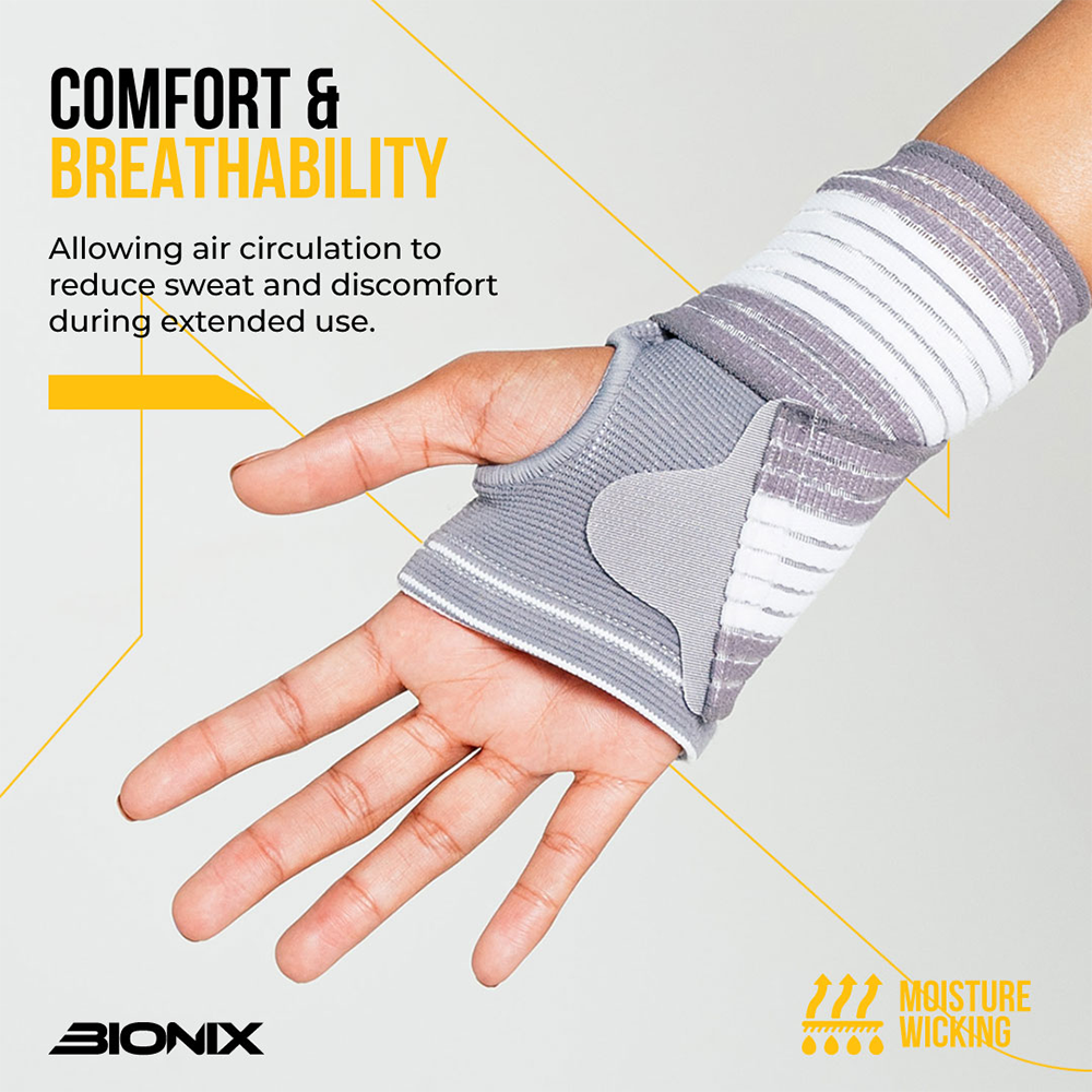 Premium Wrist Support Strap Comfort And Breathability.