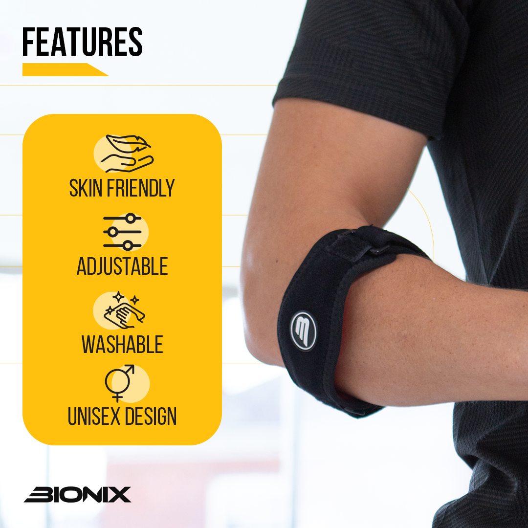 Tennis Elbow Support Product Feature Details.