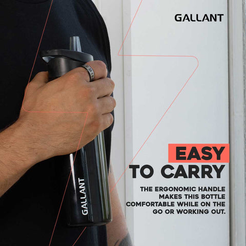 Gallant Sports Water Bottle Easy To Carry.